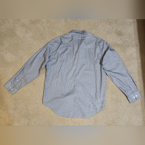 Calvin Klein Mens Long Sleeve Shirt Size 17 - Picture 3 of 3
